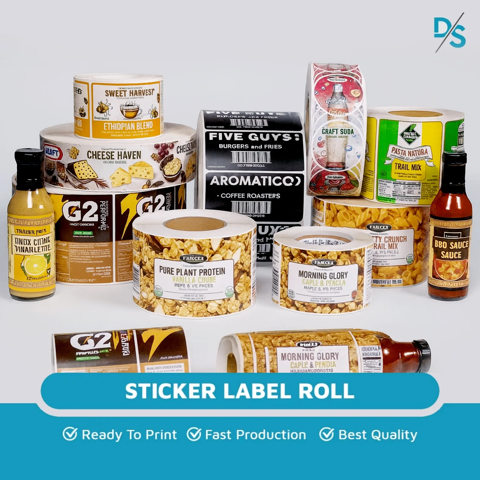 Cetak Sticker Vinyl Roll