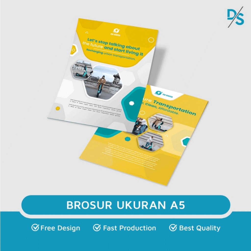 DSPRINTING - Cetak Brosur Custom A5 / Print Pamflet / Brochure Restaurant / Murah / Cepat /  Kualitas Terbaik / Berkualitas / 1 Sisi / 2 sisi /  Menu Makanan / Promosi Restoran