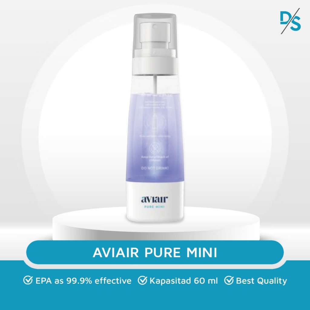 DSPRINTING - Aviair PureMini Sanitizer Mmerupakan Disinfektan Alami