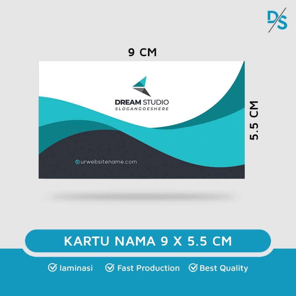 DSPRINTING - Cetak / Print Kartu Nama / Name Card 1 Sisi Laminasi  Doff  /  Laminating Glossy / Kartu Nama / Printkartunama / Murah / Custom / Minimalis / Modern / Perusahaan / Bisnis