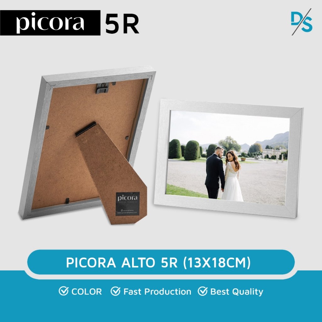 DSPRINTING OFFICIAL- PICORA ALTO 5R (13x18cm) Frame Pigura Bingkai Foto / Poto Album / Figura